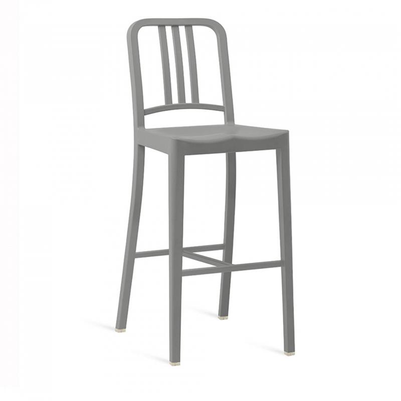 Emeco 111 Navy Barstool Stools Emeco FLINT