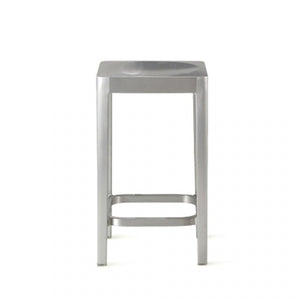 Emeco Counter Stool 24" bar seating Emeco Brushed None 