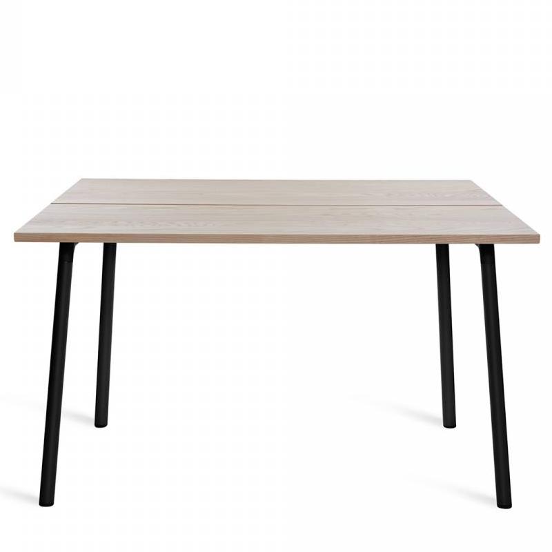 Emeco Run Table 48" table Emeco BLACK POWDER COATED FRAME ASH