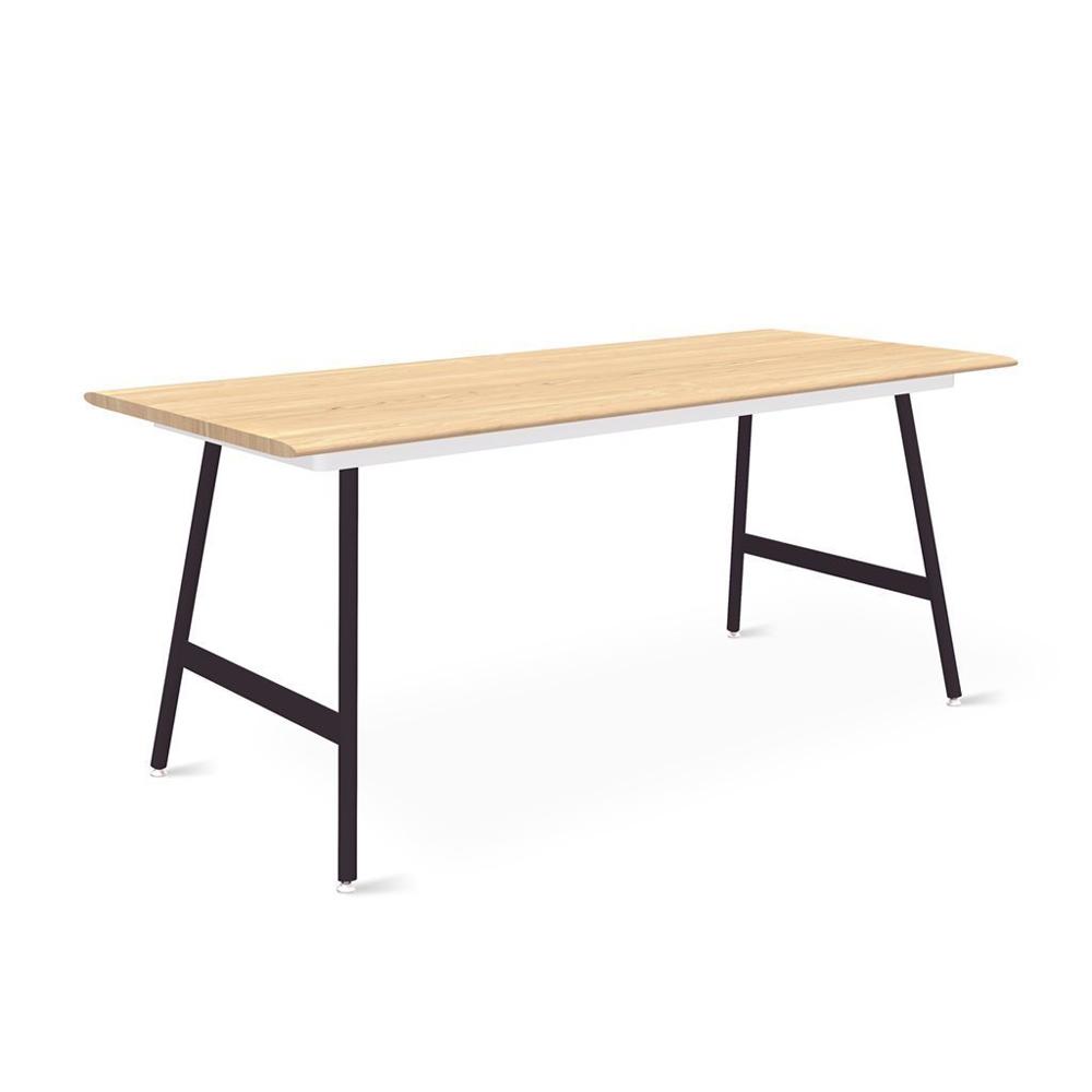 Envoy Desktop table Gus Modern Blonde Ash 70 Desktop Black Lecture Legs