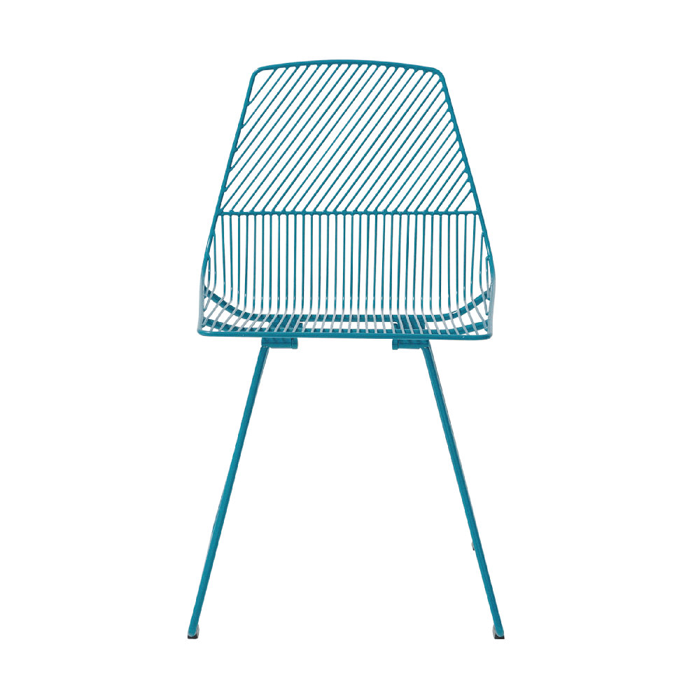 Ethel Side Chair Side/Dining Bend Goods Peacock Blue
