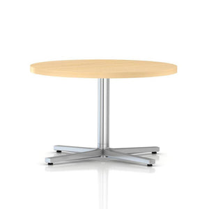 Everywhere Occasional Table Coffee Tables herman miller Natural Maple Laminate Metallic Silver 