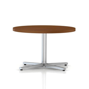 Everywhere Occasional Table Coffee Tables herman miller Light Brown Walnut Metallic Silver 