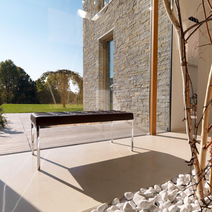 Florence Knoll Three Seat Bench Benches Knoll