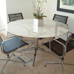 Florence Knoll 54" Round Table Dining Tables Knoll 