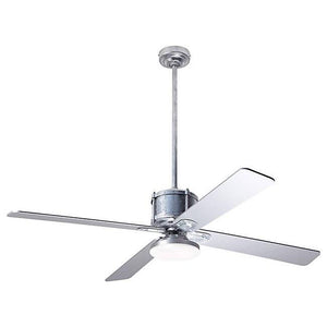 Industry DC Ceiling Fan Ceiling Fans Modern Fan Co Galvanized Silver Remote Control With 20w LED