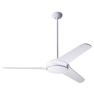 Flow Ceiling Fan Ceiling Fans Modern Fan Co Gloss White White Fan & Light – 3 Wire Without Light