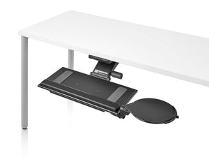Keyboard and Mouse Support Accessories herman miller 19-inch Track / SwAdjustable Mouse Tray 