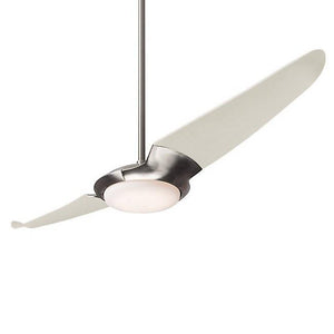 IC/Air2 Ceiling Fan in Bright Nickel Ceiling Fans Modern Fan Co Whitewash +$35.00 20W LED +$95.00 Wall Control