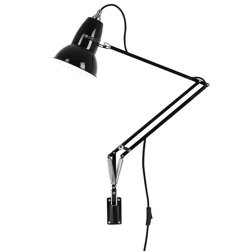 Original 1227 Desk Lamp Table Lamps Anglepoise Lamp with Wall Bracket Jet Black