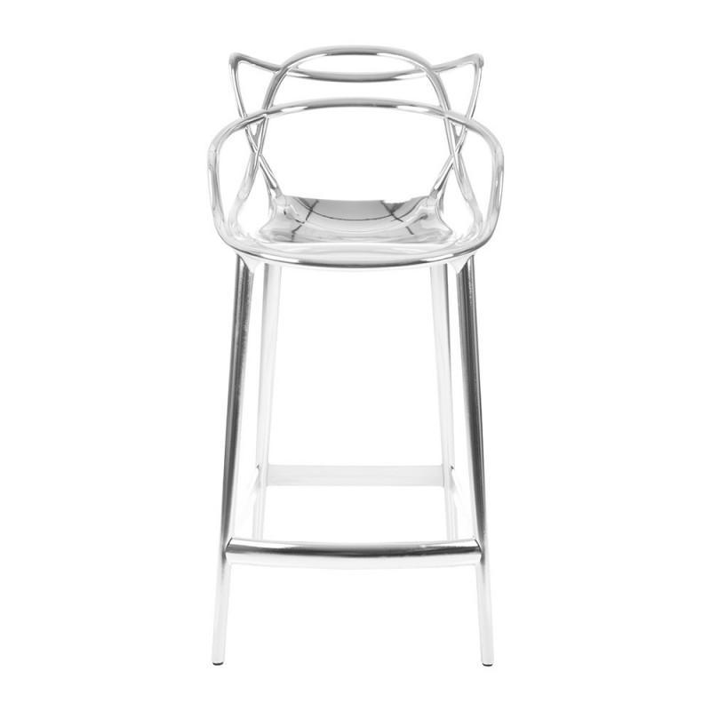 Masters Metallic Stool Stools Kartell Chrome