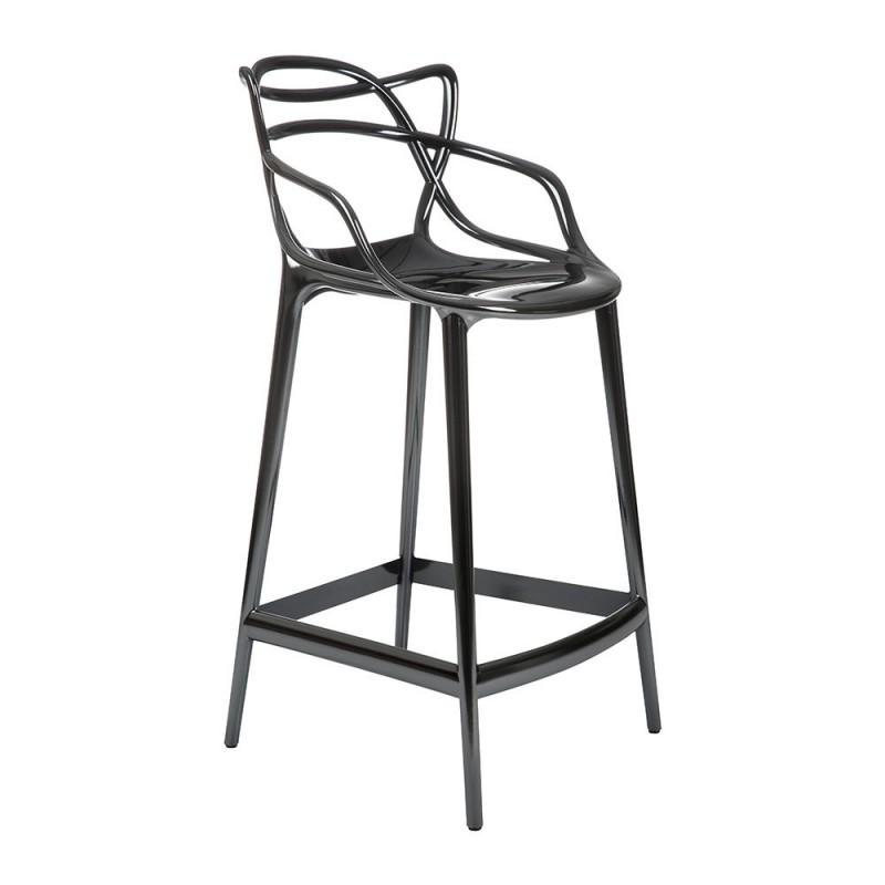 Masters Metallic Stool Stools Kartell Titanium
