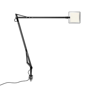 Kelvin Edge LED Table Lamp Table Lamps Flos Black Desk Support Hidden Cable 