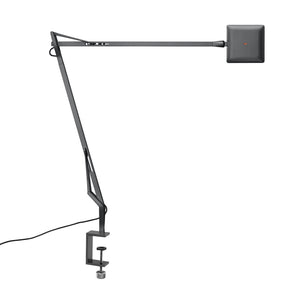 Kelvin Edge LED Table Lamp Table Lamps Flos Titanium Clamp 