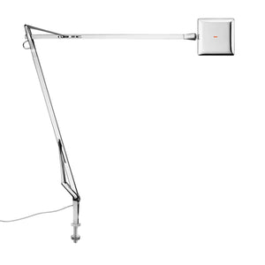 Kelvin Edge LED Table Lamp Table Lamps Flos Chrome + $50.00 Desk Support Visible Cable 