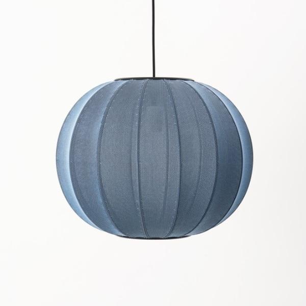 Knit-Wit Pendant Lamp Pendant Lights Original BTC 17.75" Stone Blue