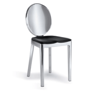 Emeco Kong Chair Side/Dining Emeco Hand-Brushed Kvadrat Haku 0191 +$170 No Glides