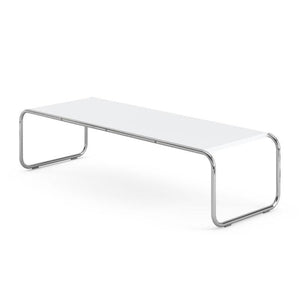 Laccio Tables Coffee Tables Knoll Long Table White 