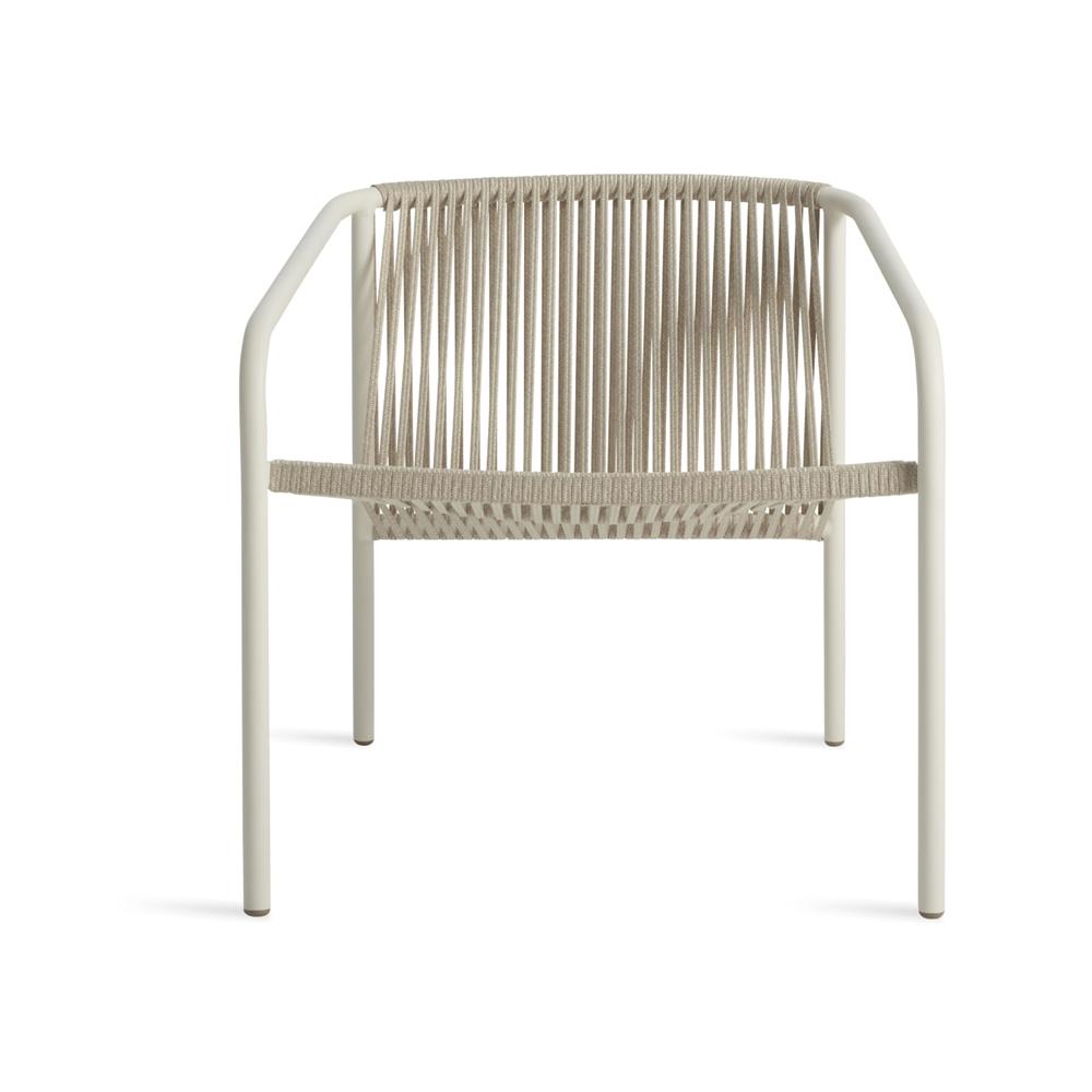 Lookout Outdoor Lounge Chair lounge chair BluDot White