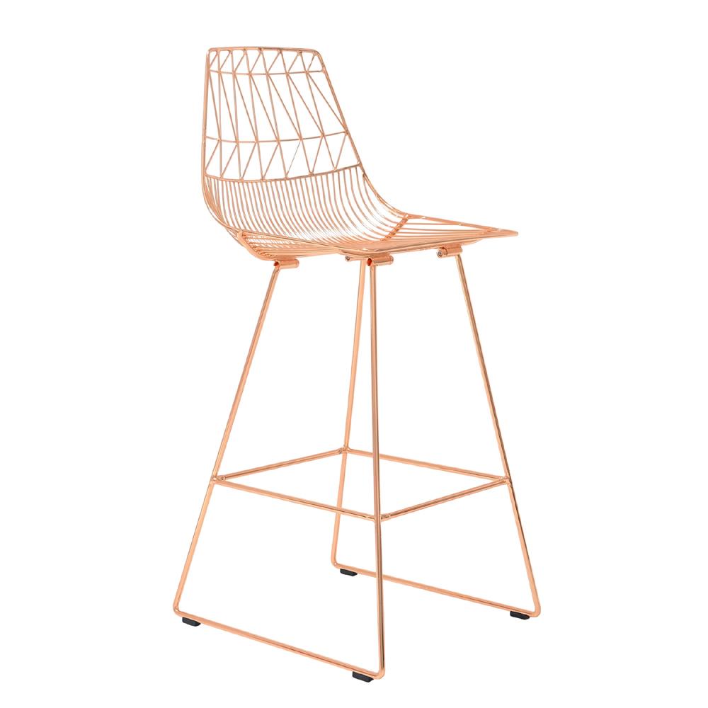 Lucy Bar Stool Stools Bend Goods Copper +$100.00