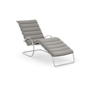 MR Adjustable Chaise Lounge lounge chair Knoll Volo Leather - Flint 