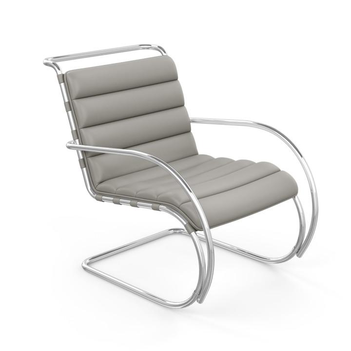 MR Lounge Arm Chair lounge chair Knoll Sabrina Leather - Cannes
