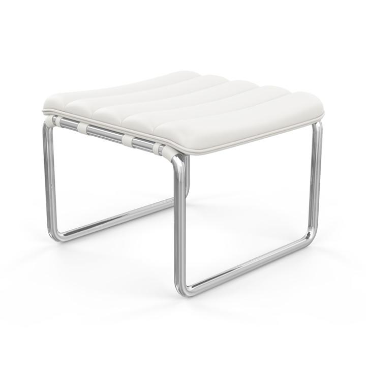 MR Stool stool Knoll Acqua Leather - Bering Sea