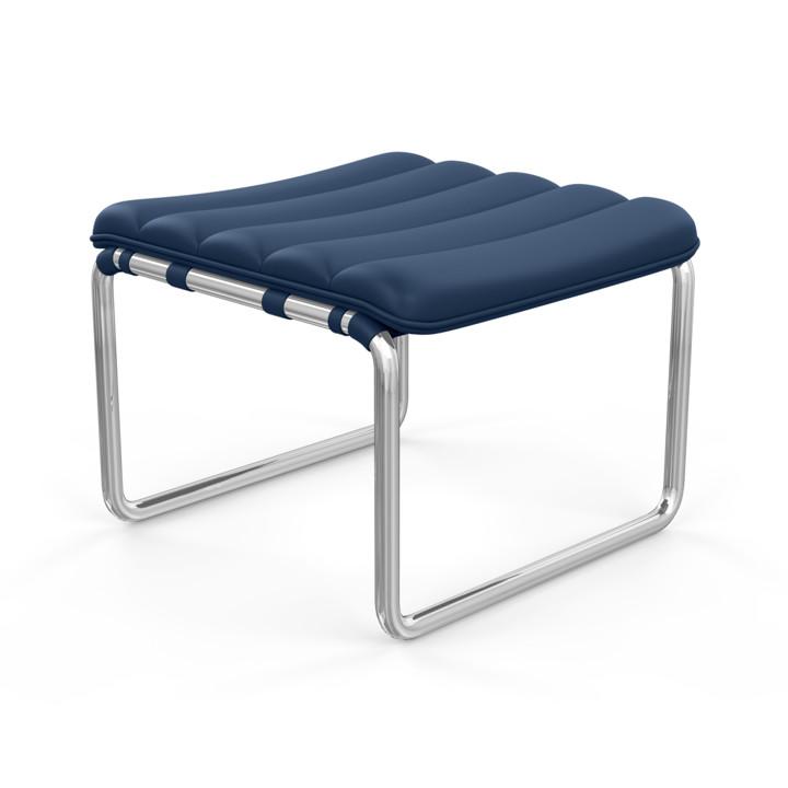 MR Stool stool Knoll Acqua Leather - Cote dAzur