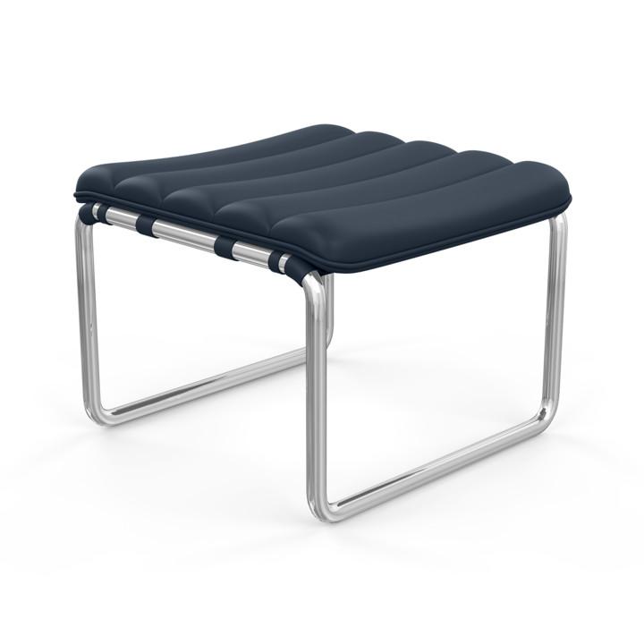 MR Stool stool Knoll Sabrina Leather - Marine Blue