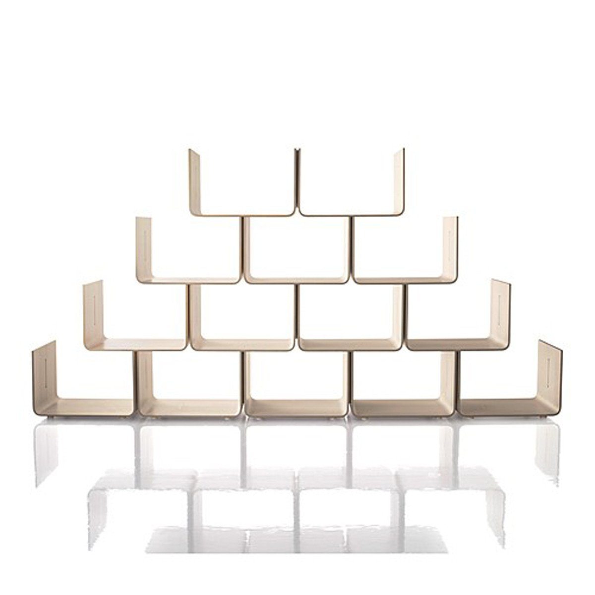 Elysee Shelving System Basic Unit storage Magis Natural Maple
