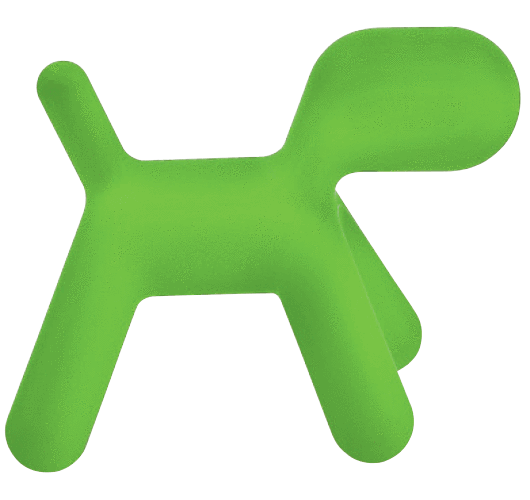 Puppy kids Magis Large - Matte Green