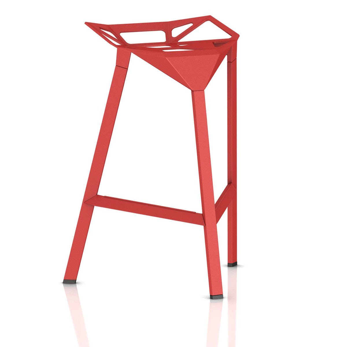 Stool One Stools Magis All Red Counter Stool