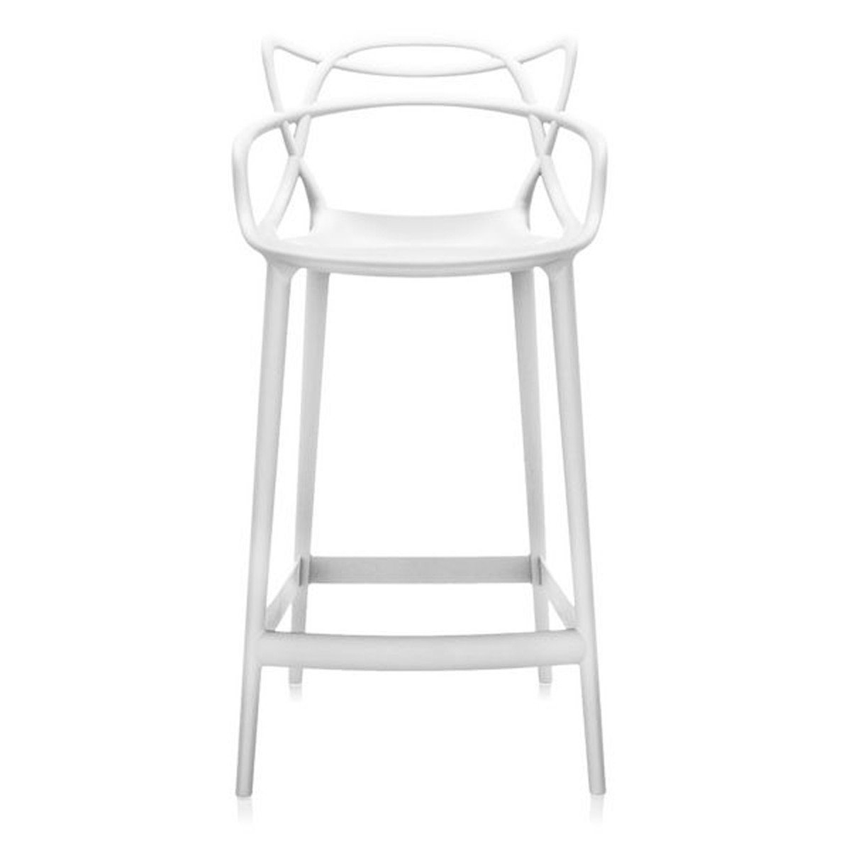 Masters Stool bar seating Kartell Counter Height White