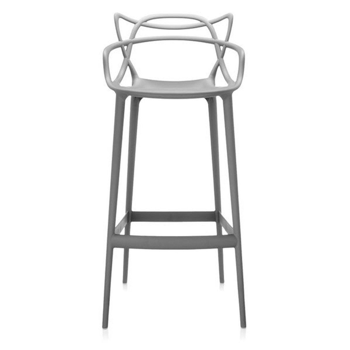 Masters Stool bar seating Kartell Bar Height Grey