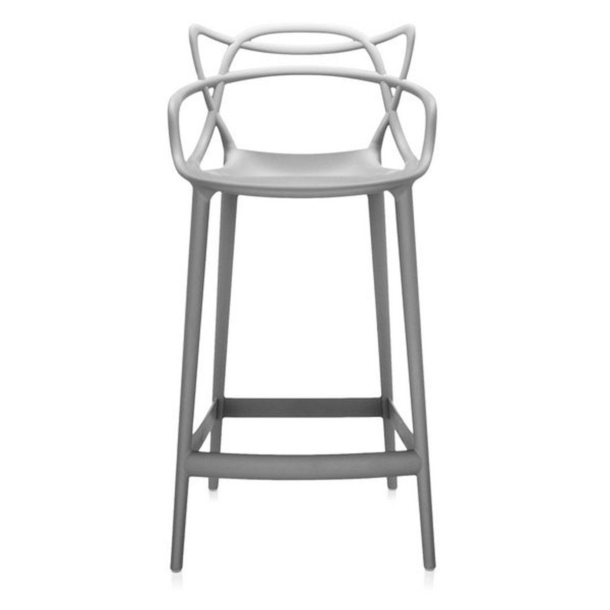 Masters Stool bar seating Kartell Counter Height Grey