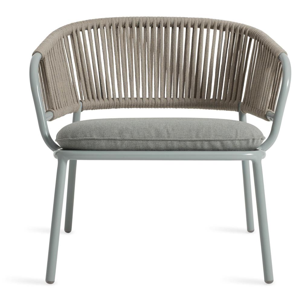 Mate Outdoor Lounge Chair Outdoors BluDot Toohey Breezy Blue