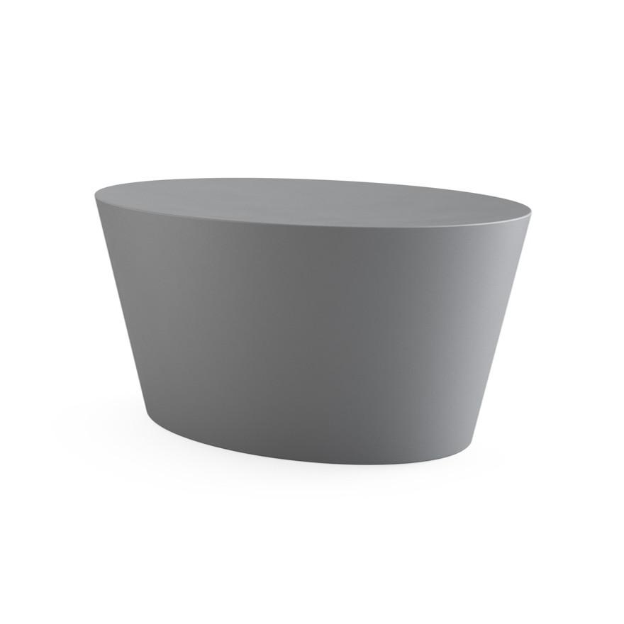 Maya Lin Stones Coffee Table Outdoors Knoll Silver