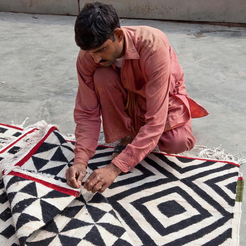 Mélange Pattern Rug Rug NaniMarquina