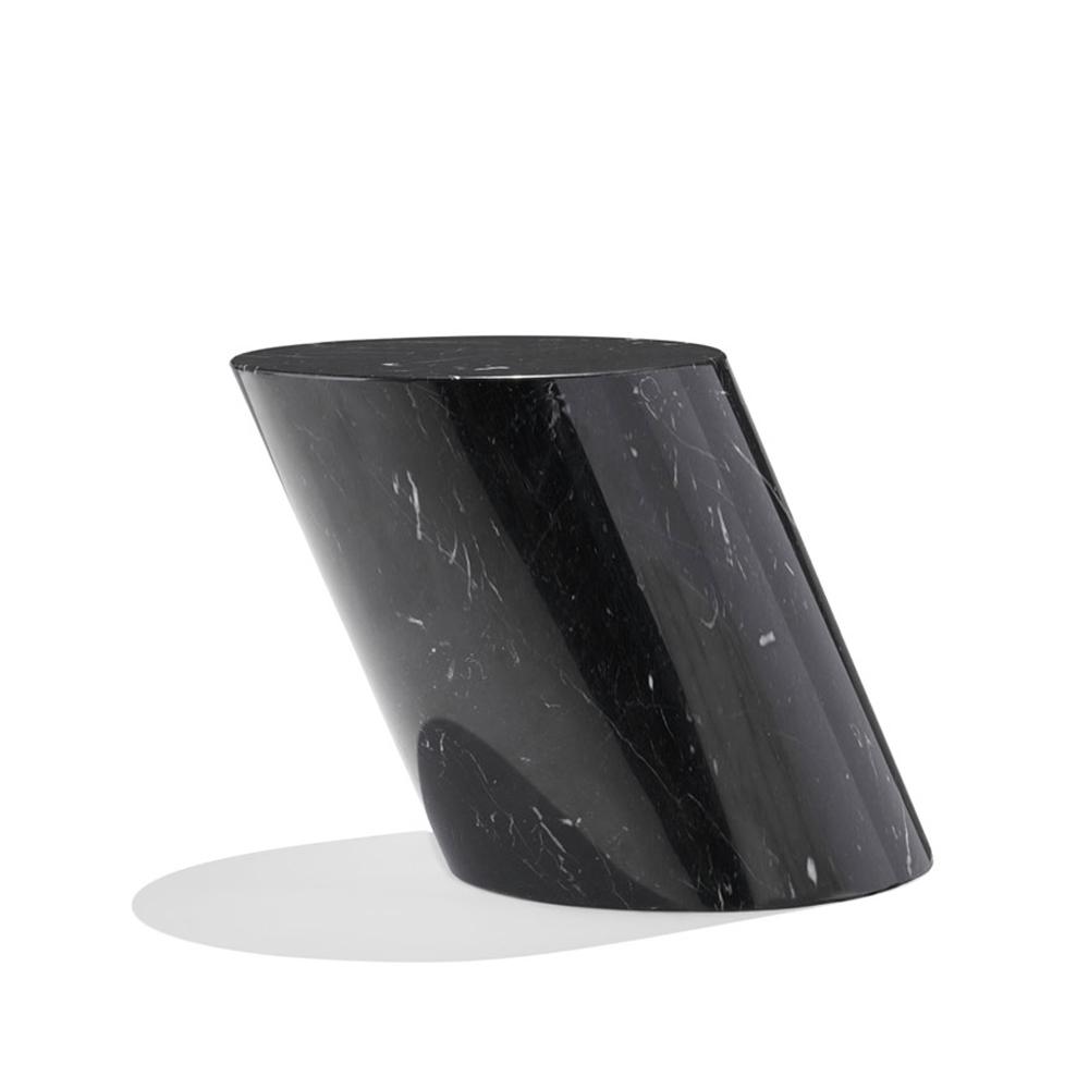 Mercer Marble Table side/end table Knoll Nero Marquina