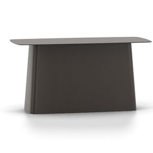 Metal Side Table side/end table Vitra Large +$210.00 Chocolate Top & Base 