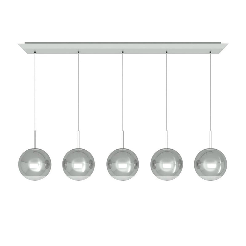 Mirror Ball LED 25cm Linear Pendant System hanging lamps Tom Dixon