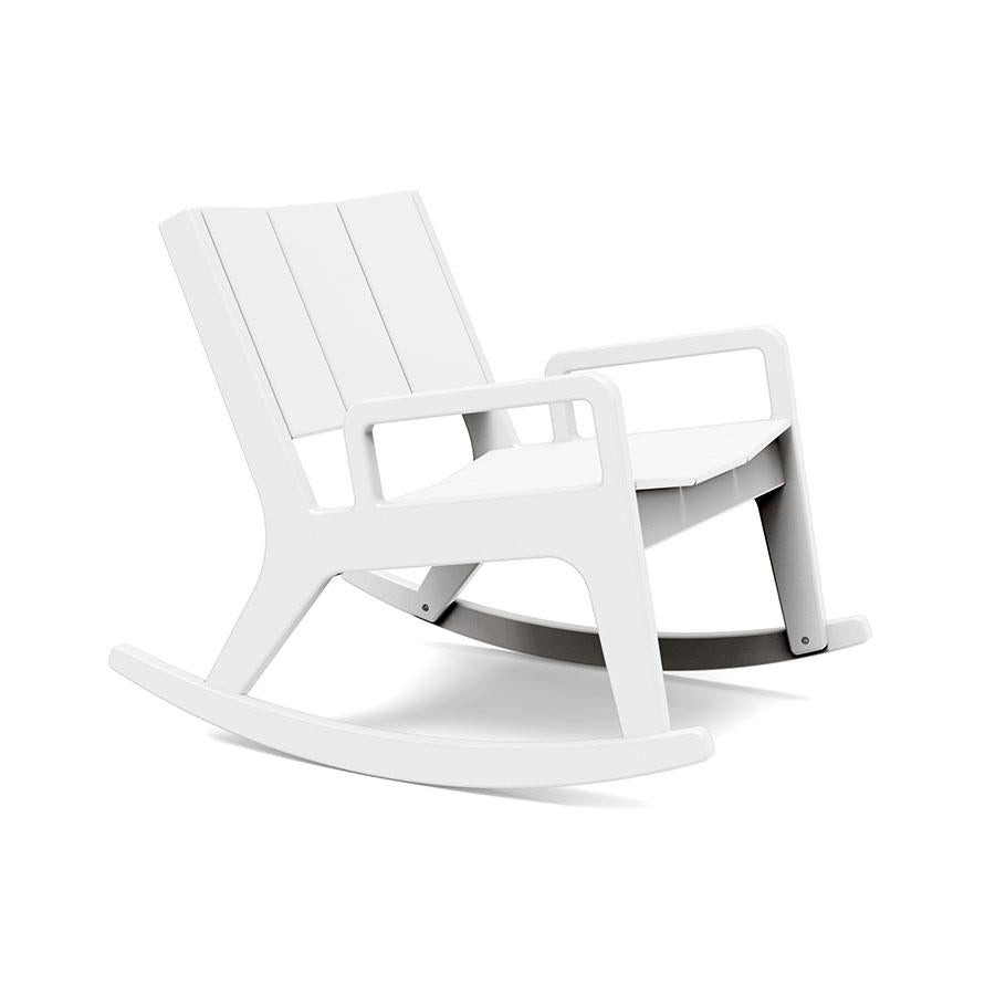 No. 9 Rocking Lounge Chair Lounge Chair Loll Designs Cloud White