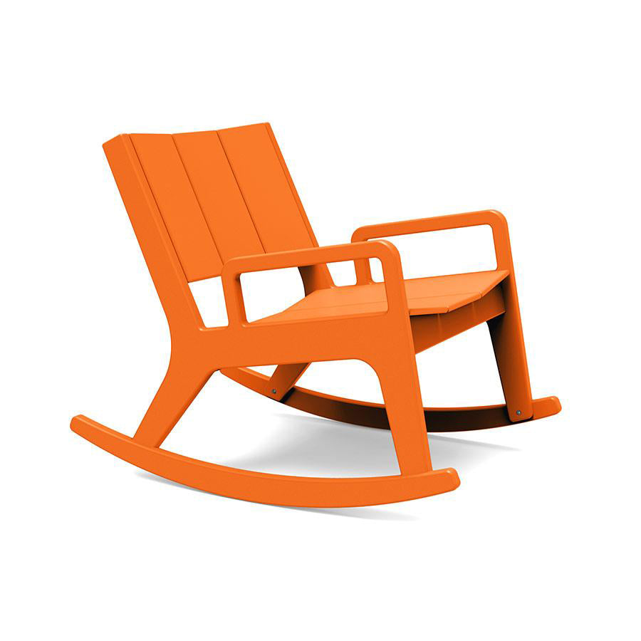 No. 9 Rocking Lounge Chair Lounge Chair Loll Designs Sunset Orange