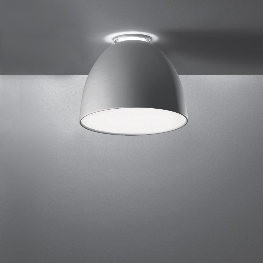 Nur Ceiling Lamp by Artemide wall / ceiling lamps Artemide Nur mini ceiling Aluminum