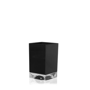 Boxy Toothbrush Holder Accessories Kartell Opaque Black 
