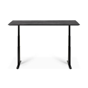 Bok Adjustable Desk Desk's Ethnicraft 79” - Oak Black Black 