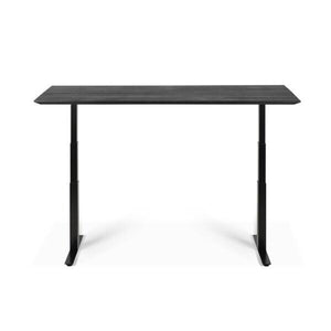 Bok Adjustable Desk Desk's Ethnicraft 67” - Oak Balck Black 