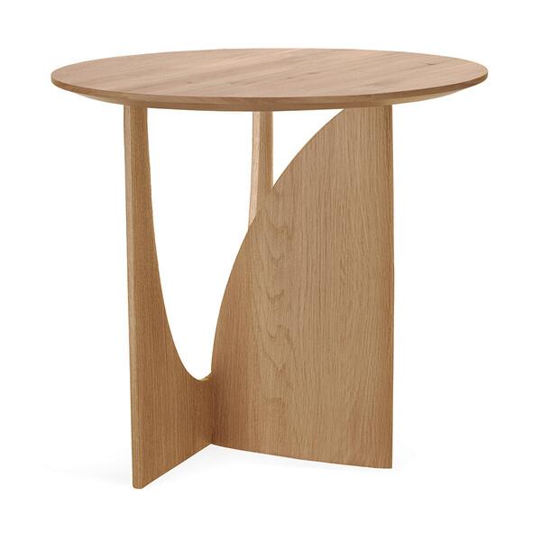 Oak Geometric Side Table side table Ethnicraft