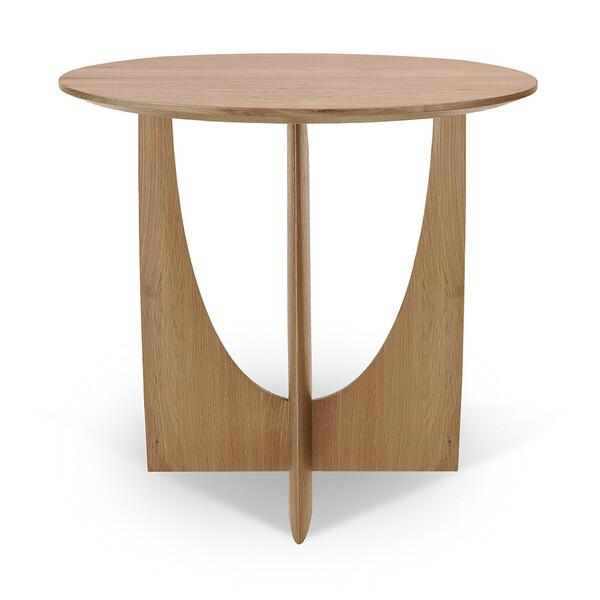 Oak Geometric Side Table side table Ethnicraft Oak