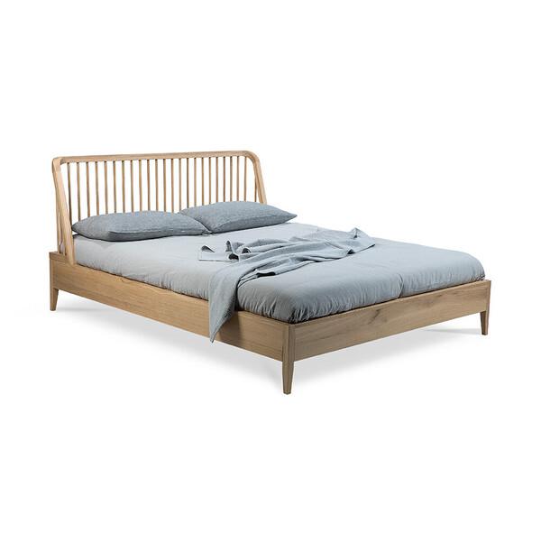 Oak Spindle Bed Beds Ethnicraft King